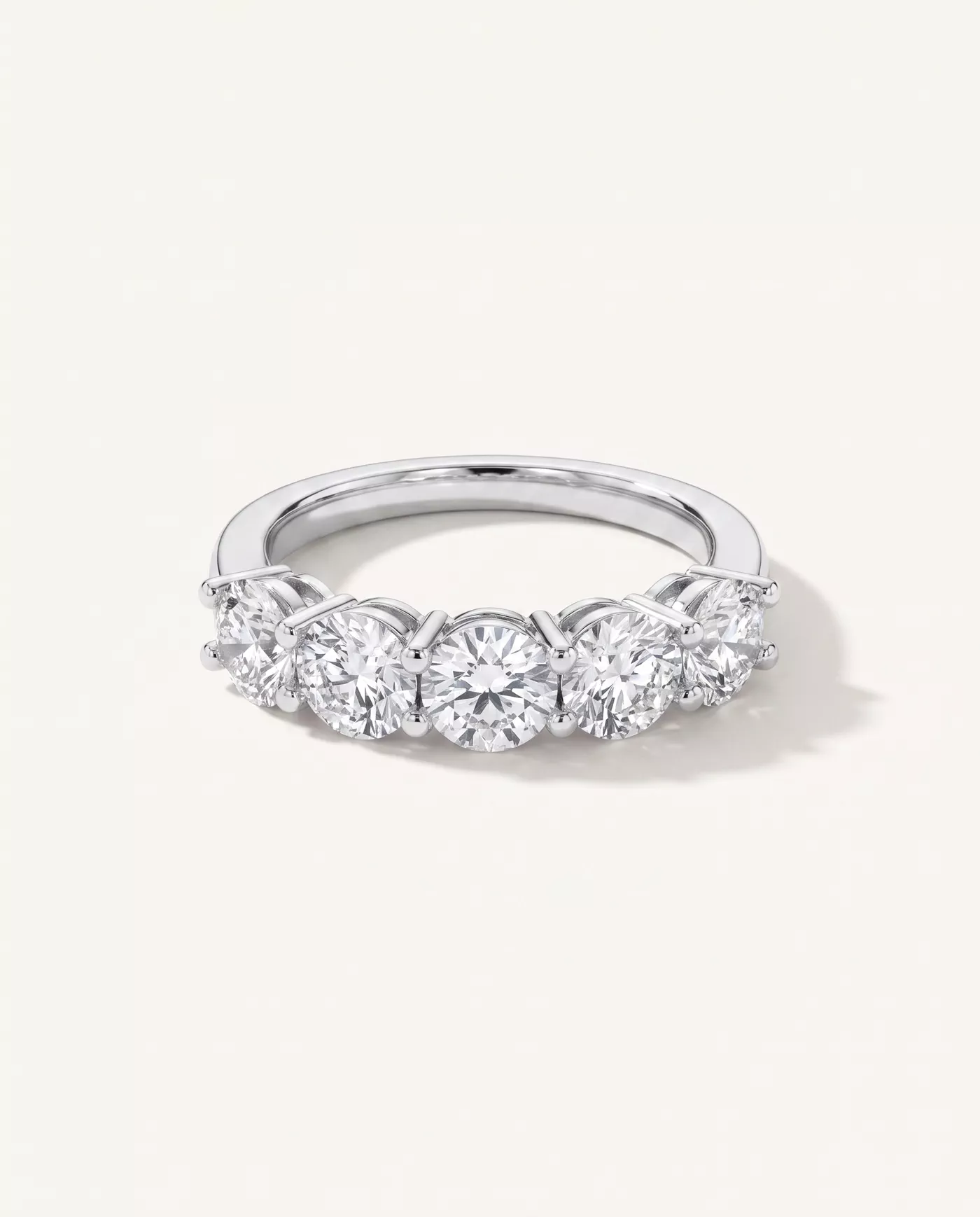 Signature Hearts & Arrows  Five-Stone Lab Diamond Band (2.50 ct. tw.)