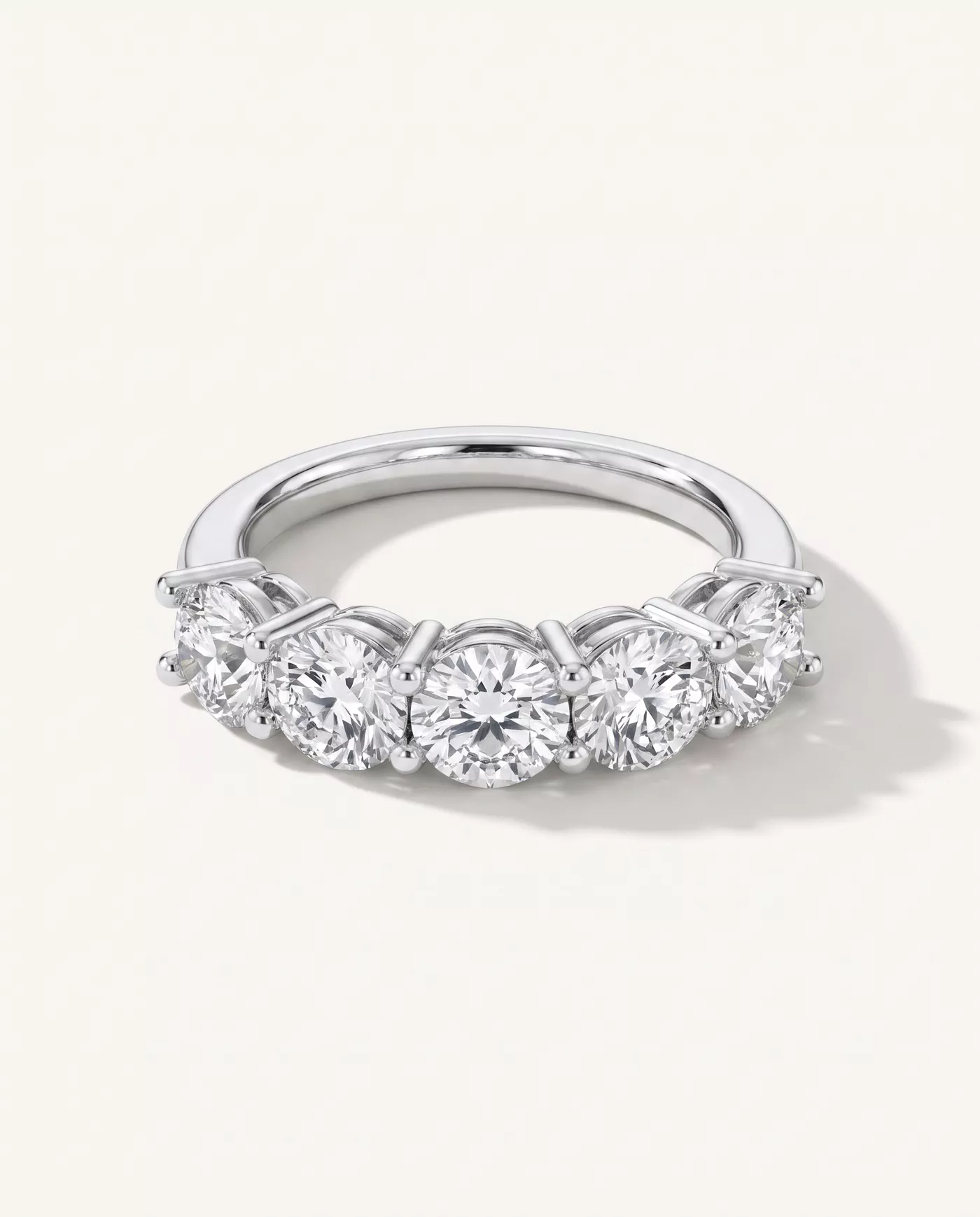 Signature Hearts & Arrows  Five-Stone Lab Diamond Band (3.00 ct. tw.)