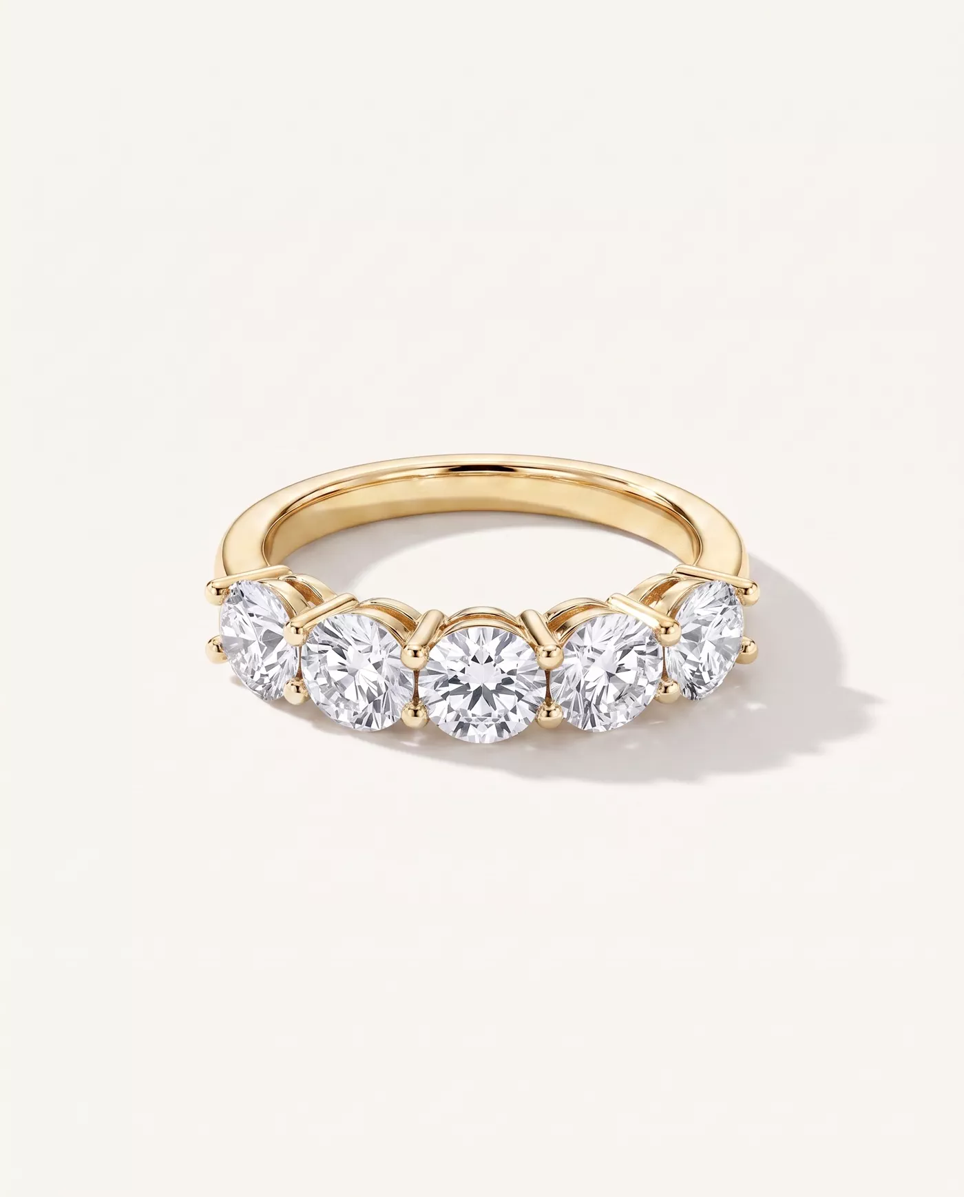 Signature Hearts & Arrows  Five-Stone Lab Diamond Band (1.50 ct. tw.)