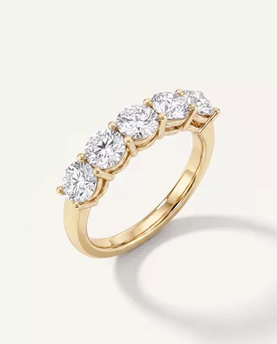 Signature Hearts & Arrows  Five-Stone Lab Diamond Band (1.50 ct. tw.)