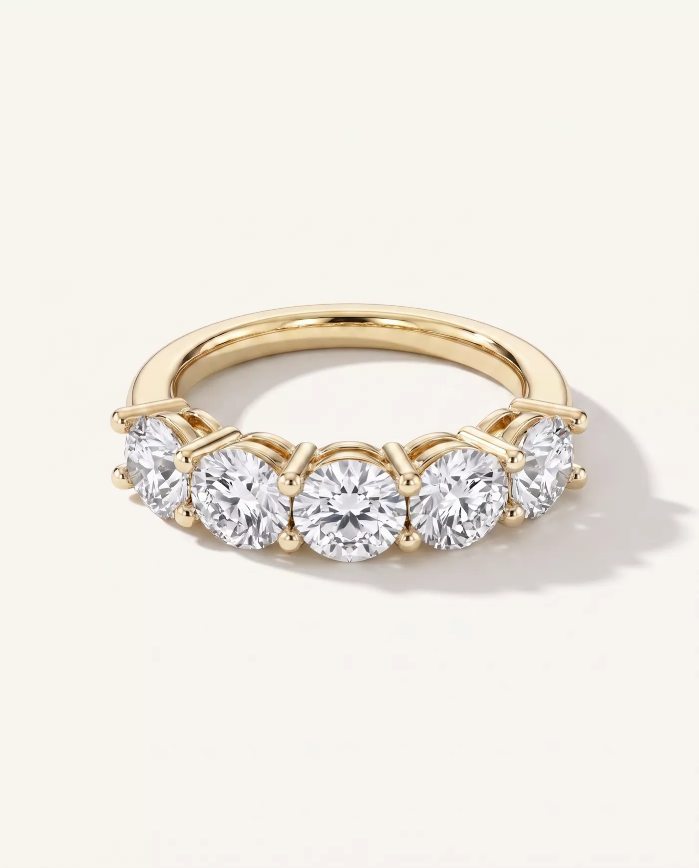 Signature Hearts & Arrows  Five-Stone Lab Diamond Band (3.00 ct. tw.)