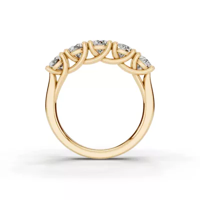 Tradition Trellis Five-Stone Lab Diamond Band (2.00 ct. tw.)
