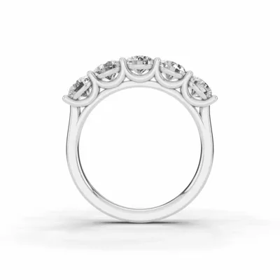 Tradition U-Prong Five-Stone Lab Diamond Band (2.00 ct. tw.)