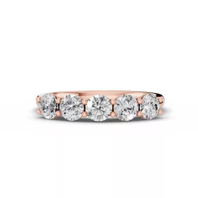 Tradition U-Prong Five-Stone Lab Diamond Band (1.00 ct. tw.)