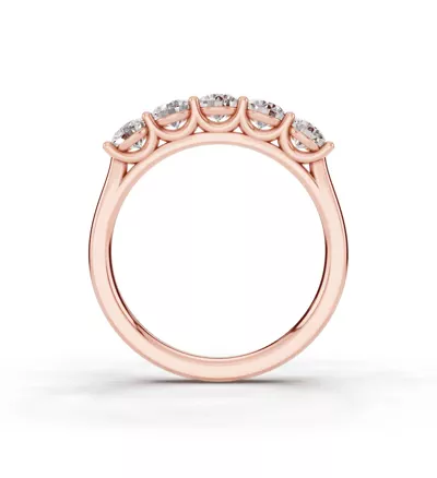 Tradition U-Prong Five-Stone Lab Diamond Band (1.00 ct. tw.)