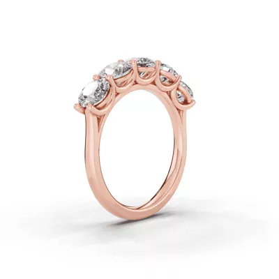 Tradition U-Prong Five-Stone Lab Diamond Band (2.50 ct. tw.)