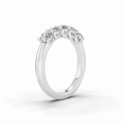 Sculpted Heart 5-Stone Lab Diamond Band (1.00 ct. tw.)