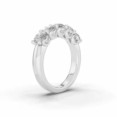 Sculpted Heart 5-Stone Lab Diamond Band (2.00 ct. tw.)