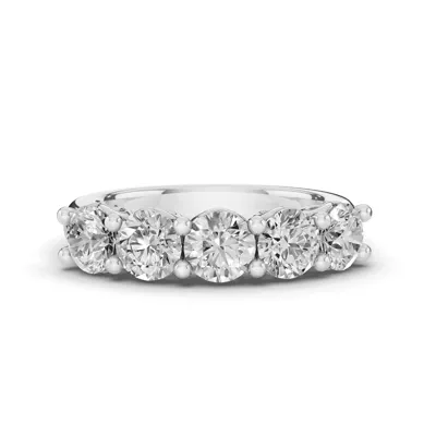 Sculpted Heart 5-Stone Lab Diamond Band (2.00 ct. tw.)