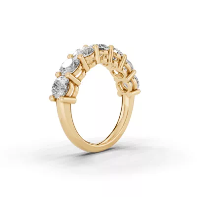 Signature Hearts & Arrows  Seven-Stone Lab Diamond Band (2.50 ct. tw.)