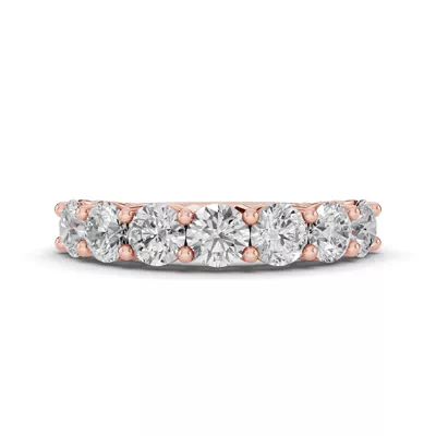 Signature Hearts & Arrows  Seven-Stone Lab Diamond Band (1.50 ct. tw.)