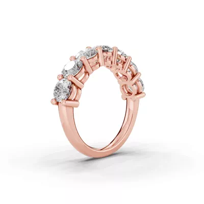 Signature Hearts & Arrows  Seven-Stone Lab Diamond Band (2.50 ct. tw.)