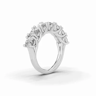 Tradition Trellis Seven-Stone Lab Diamond Band (3.00 ct. tw.)