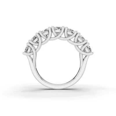 Tradition Trellis Seven-Stone Lab Diamond Band (3.00 ct. tw.)
