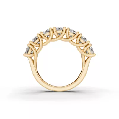 Tradition Trellis Seven-Stone Lab Diamond Band (3.00 ct. tw.)