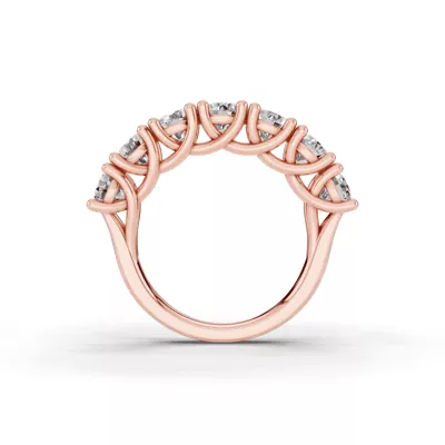 Tradition Trellis Seven-Stone Lab Diamond Band (3.00 ct. tw.)
