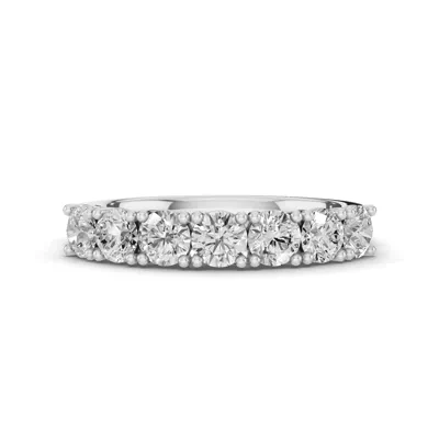 Signature Hearts & Arrows  Trellis Seven-Stone Lab Diamond Band (1.00 ct. tw.)