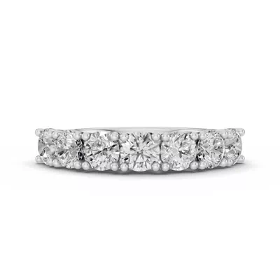 Signature Hearts & Arrows  Trellis Seven-Stone Lab Diamond Band (1.50 ct. tw.)
