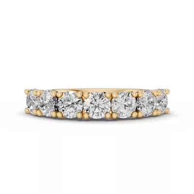 Signature Hearts & Arrows  Trellis Seven-Stone Lab Diamond Band (1.50 ct. tw.)