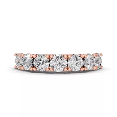 Signature Hearts & Arrows  Trellis Seven-Stone Lab Diamond Band (2.00 ct. tw.)