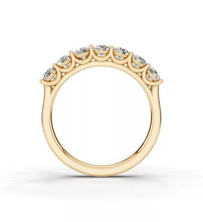 Tradition U-Prong Seven-Stone Lab Diamond Band (1.00 ct. tw.)