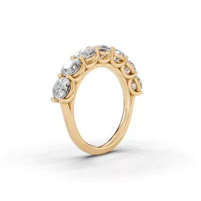 Tradition U-Prong Seven-Stone Lab Diamond Band (3.00 ct. tw.)