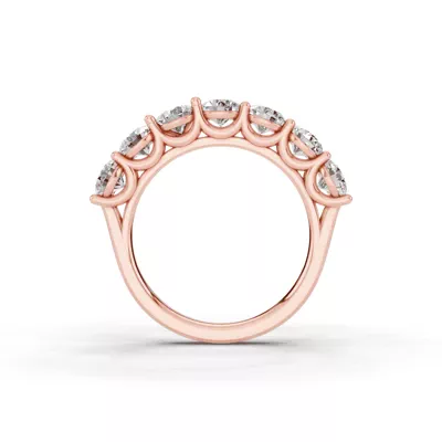 Tradition U-Prong Seven-Stone Lab Diamond Band (2.50 ct. tw.)