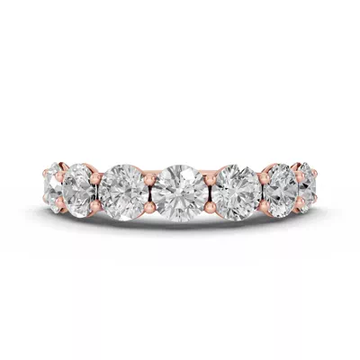 Tradition U-Prong Seven-Stone Lab Diamond Band (3.00 ct. tw.)