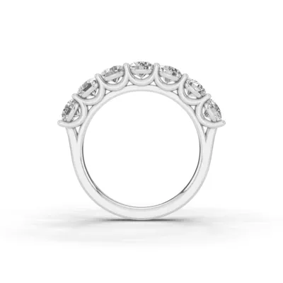 Signature Hearts & Arrows  U-Prong Seven-Stone Lab Diamond Band (2.00 ct. tw.)