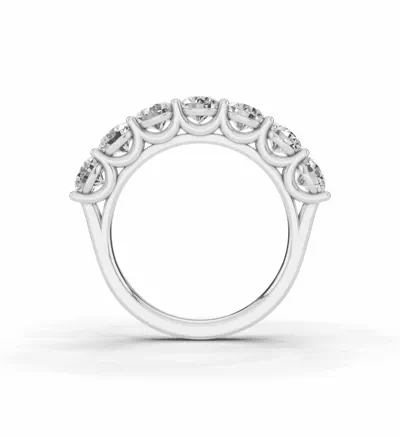 Signature Hearts & Arrows  U-Prong Seven-Stone Lab Diamond Band (2.50 ct. tw.)