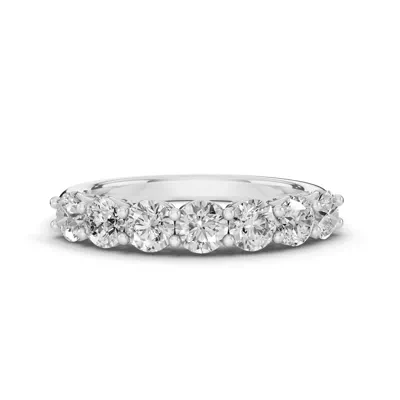 Sculpted Heart 7-Stone Lab Diamond Band (1.00 ct. tw.)