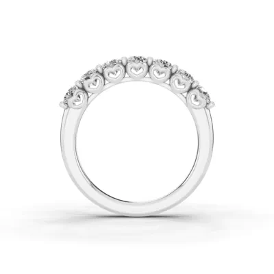 Sculpted Heart 7-Stone Lab Diamond Band (1.00 ct. tw.)