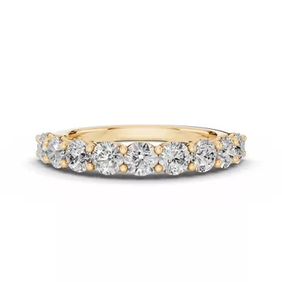 Sculpted Heart 9-Stone Lab Diamond Band (1.00 ct. tw.)