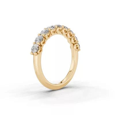 Sculpted Heart 9-Stone Lab Diamond Band (1.00 ct. tw.)