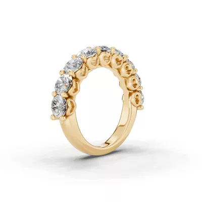 Sculpted Heart 9-Stone Lab Diamond Band (3.00 ct. tw.)