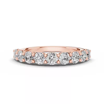 Sculpted Heart 9-Stone Lab Diamond Band (1.00 ct. tw.)