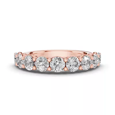 Sculpted Heart 9-Stone Lab Diamond Band (2.00 ct. tw.)