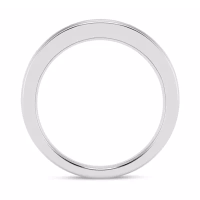 Channel-Set Grooved Diamond Band (6.4mm)