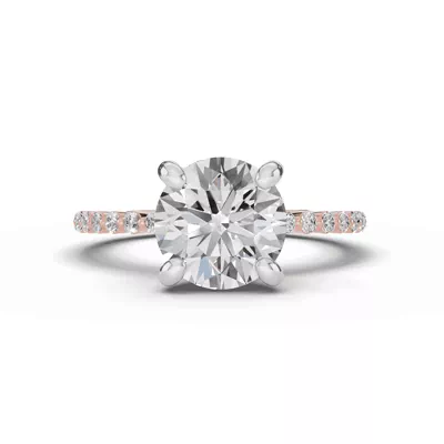 Signature Hearts & Arrows Shared Prong Engagement Ring (1/5ct. tw.)