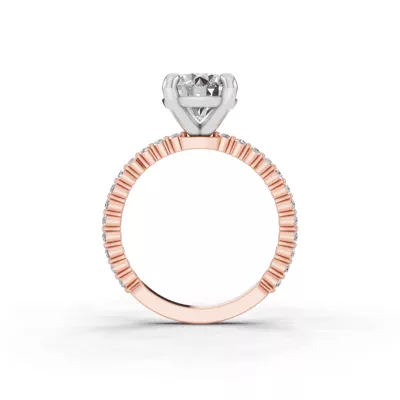 Signature Hearts & Arrows Shared Prong Engagement Ring (1/5ct. tw.)