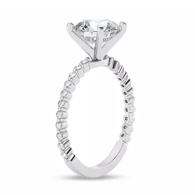Signature Hearts & Arrows Shared Prong Engagement Ring (1/5ct. tw.)
