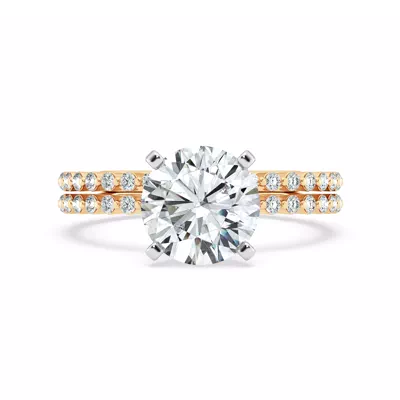Signature Hearts & Arrows Shared Prong Engagement Ring (1/5ct. tw.)