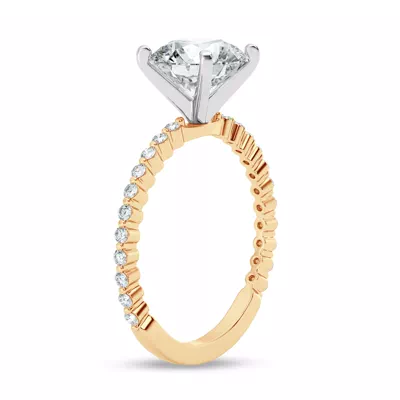 Signature Hearts & Arrows Shared Prong Engagement Ring (1/5ct. tw.)