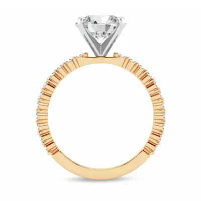 Signature Hearts & Arrows Shared Prong Engagement Ring (1/5ct. tw.)