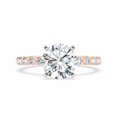 Signature Hearts & Arrows Shared Prong Engagement Ring (1/2ct. tw.)