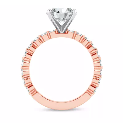 Signature Hearts & Arrows Shared Prong Engagement Ring (1/2ct. tw.)