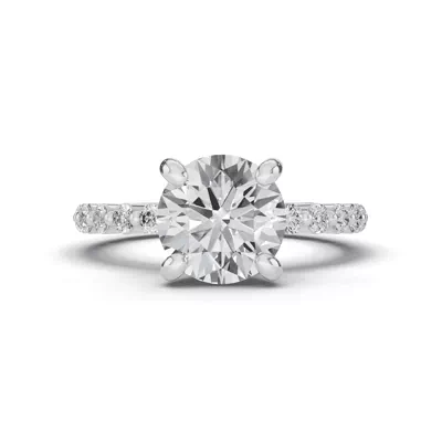 Signature Hearts & Arrows Shared Prong Engagement Ring (1/2ct. tw.)