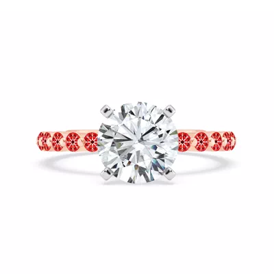 Signature Hearts & Arrows Shared Prong Engagement Ring (1/2ct. tw.)