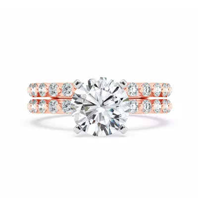 Signature Hearts & Arrows Shared Prong Engagement Ring (1/2ct. tw.)