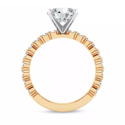 Signature Hearts & Arrows Shared Prong Engagement Ring (1/2ct. tw.)